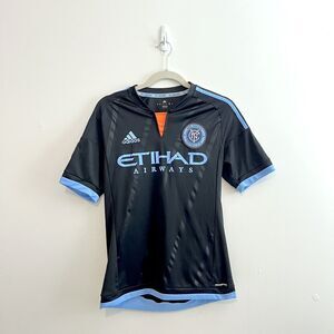 2015 New York City FC NYCFC Inaugural Season Adidas Away Jersey Rare Sz Small